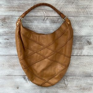 Leather hobo purse / handbag